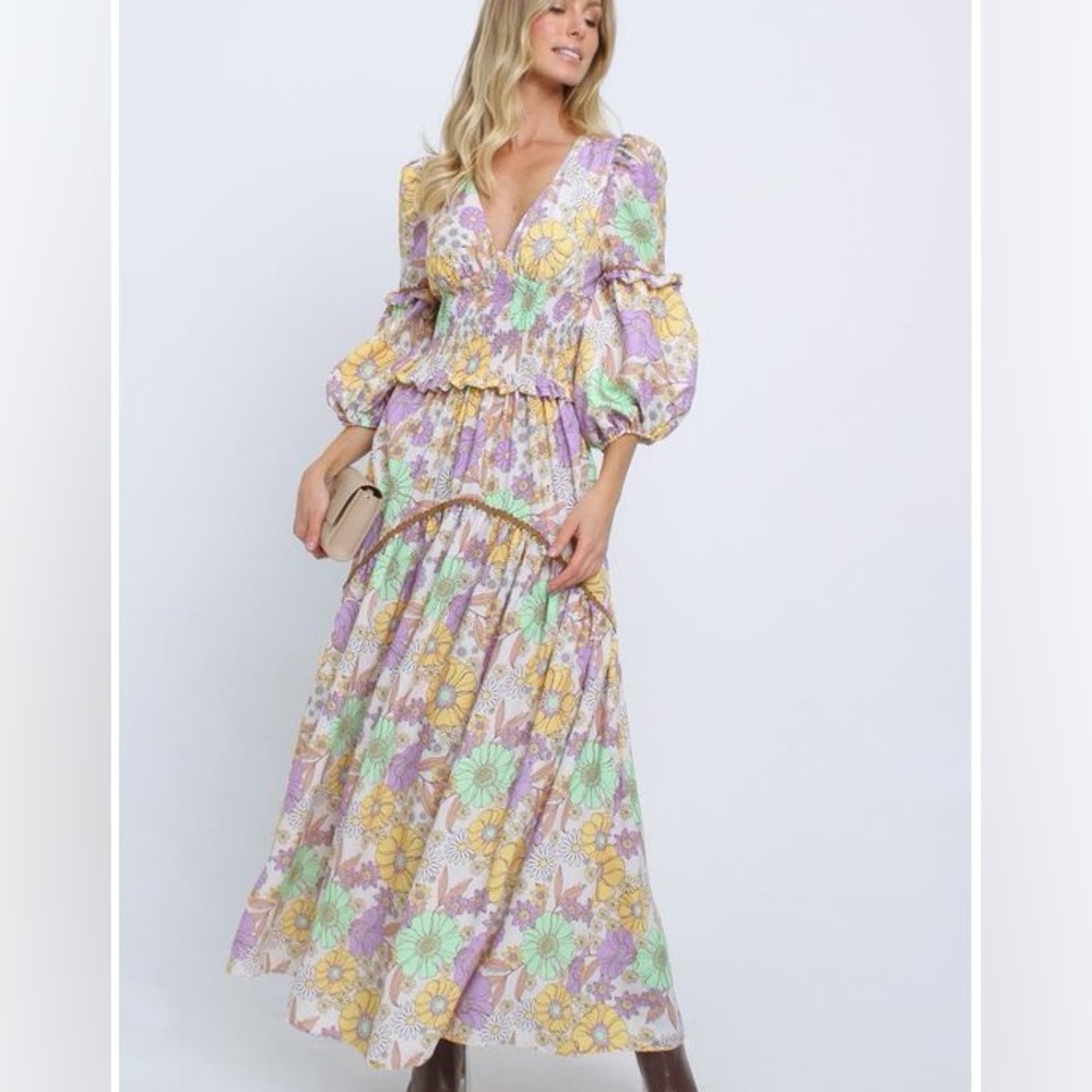 Lanca perfume maxi dress